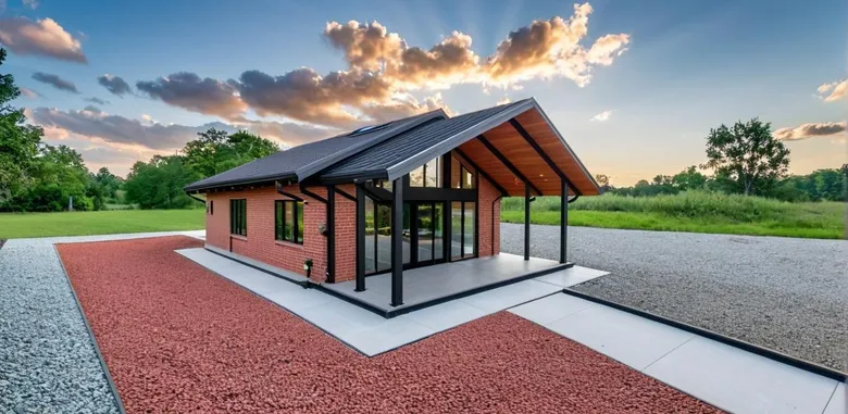 Кирпичный дом «Альтаир» 90 м² под ключ — Благовещенск